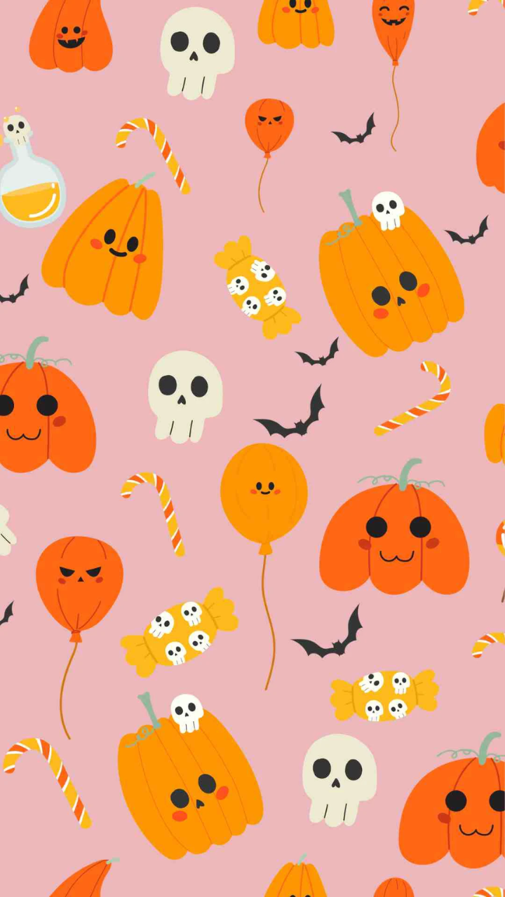 Hình nền Halloween dễ thương cho điện thoại