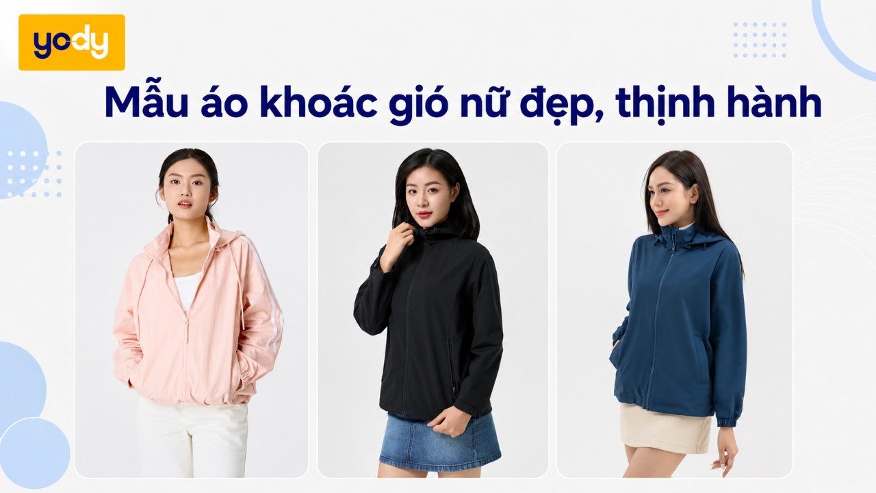 Bài viết - Top 5 Mẫu Áo Khoác Gió Nữ Đẹp, Tiện Dụng Bán Chạy Nhất