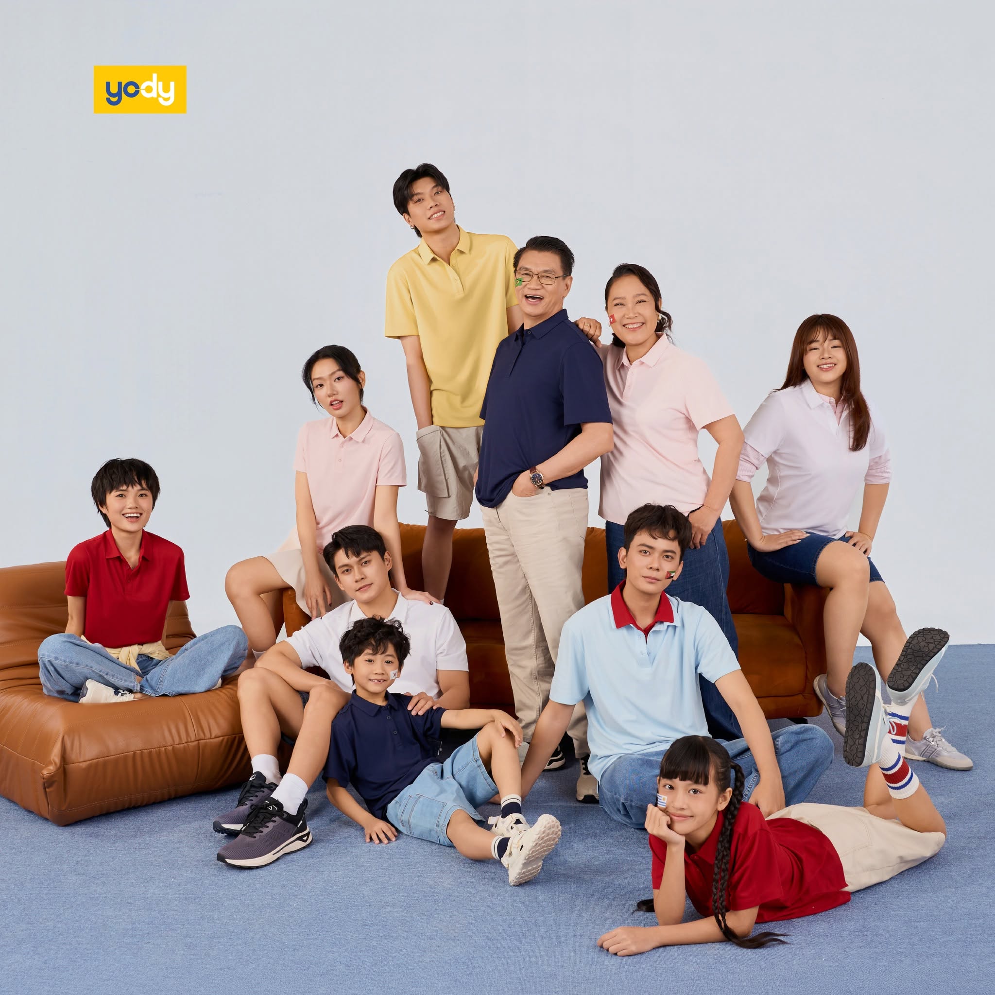 Chọn áo polo của Yody làm đồng phục gia đình trong dịp lễ Vu Lan