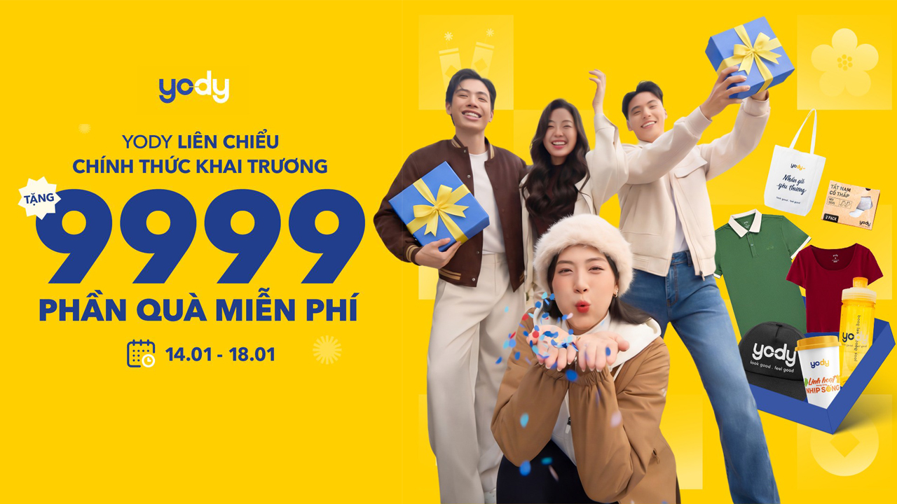 Bài viết -  [ĐÀ NẴNG] CHÍNH THỨC HÔM NAY! YODY LIÊN CHIỂU KHAI TRƯƠNG 