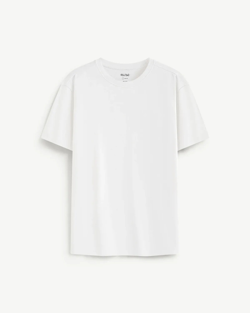 Áo thun trơn Routine Cotton Premium dáng Relaxed