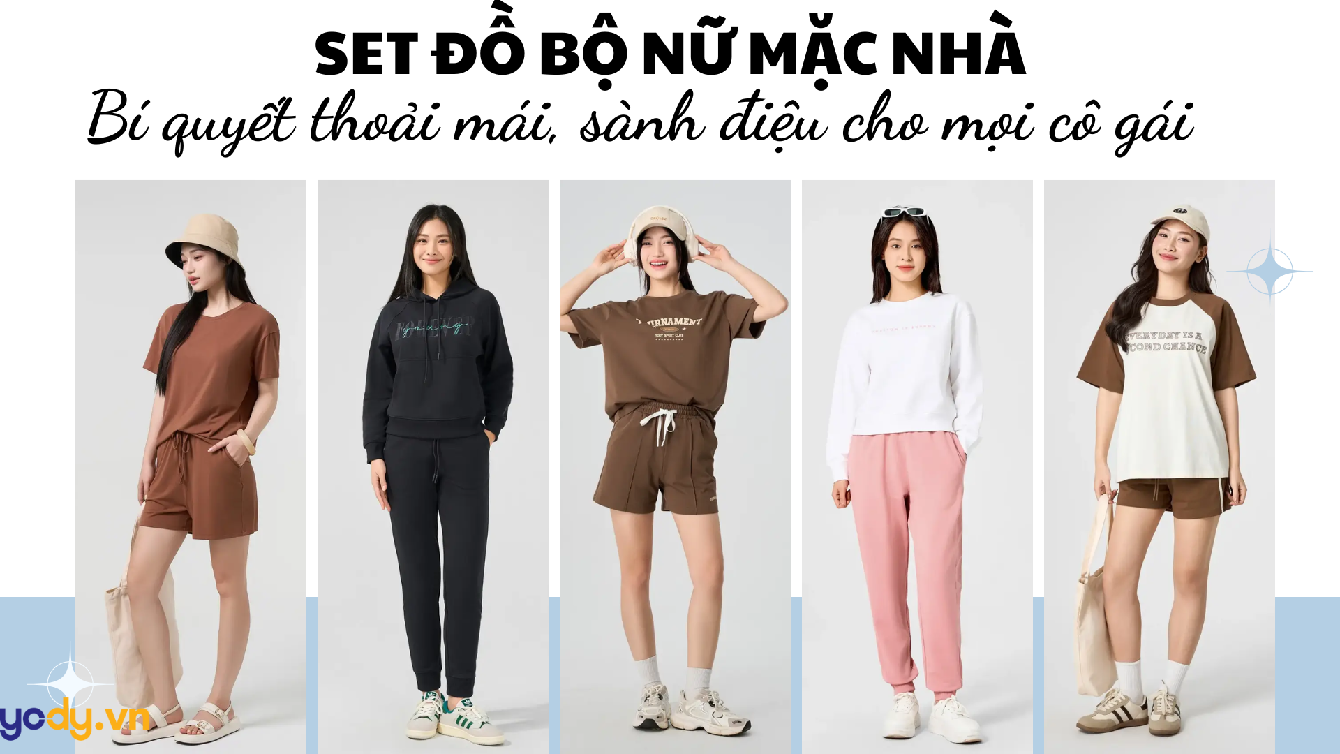 Bài viết - Set đồ bộ nữ mặc nhà “Chất Lừ”: Bí quyết vừa thoải mái, vừa sành điệu cho mọi cô gái
