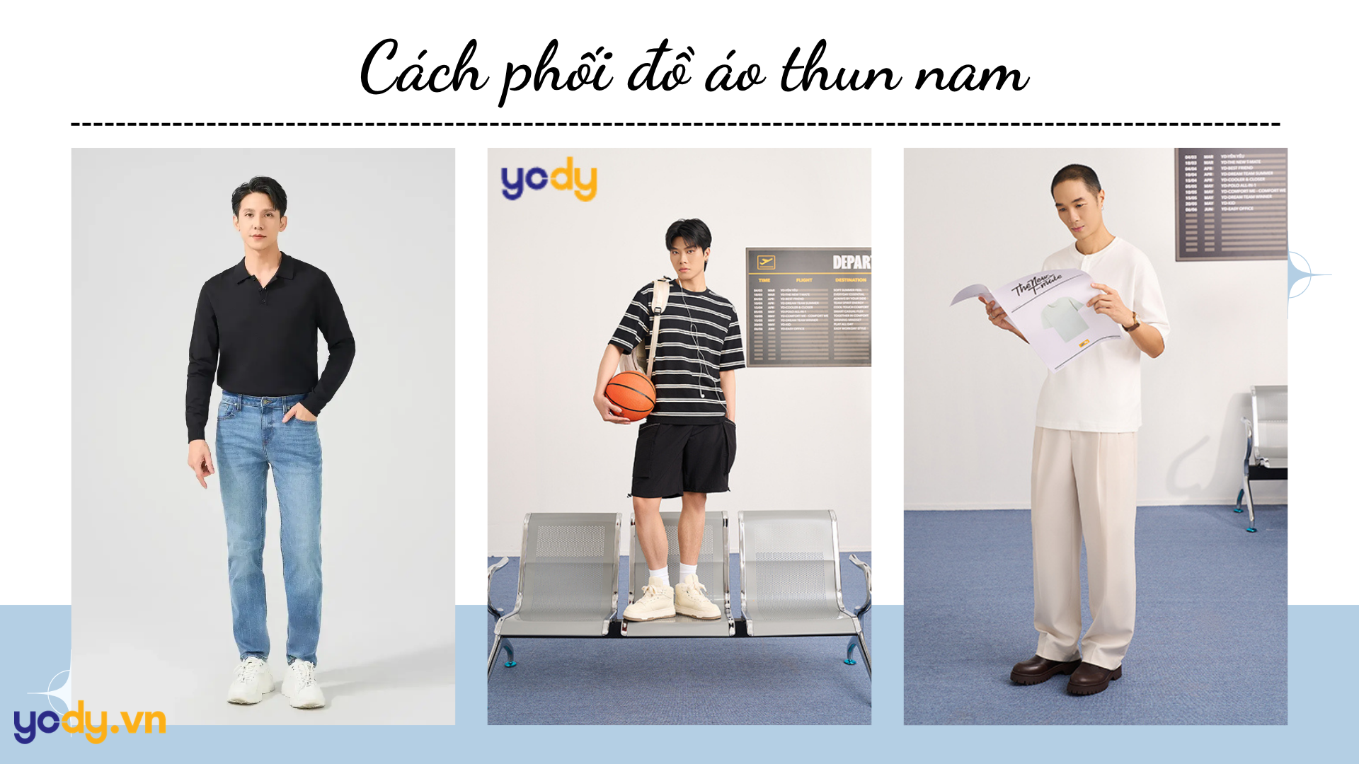 Top 20+ cách phối đồ áo thun nam cực chất, thu hút mọi ánh nhìn năm 2026