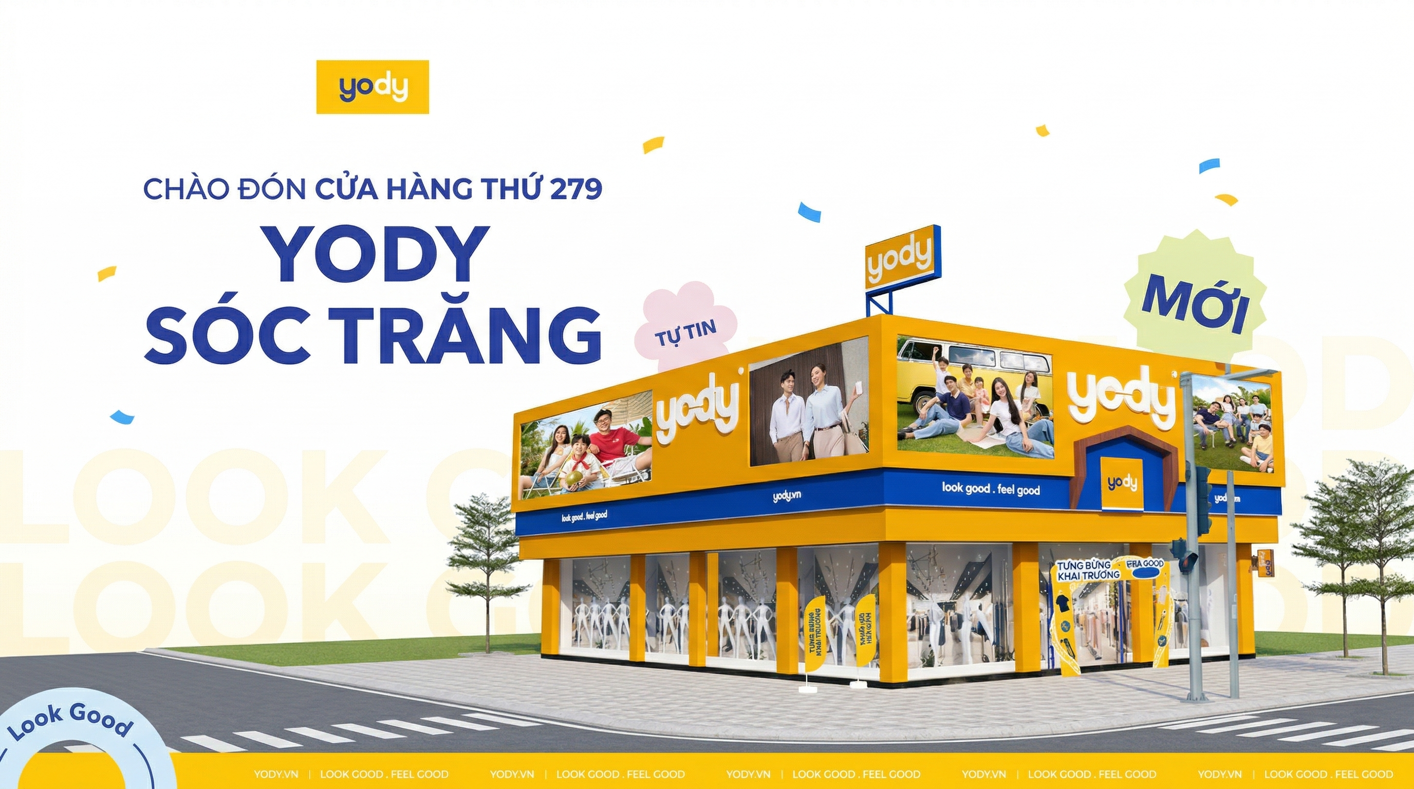Bài viết - YODY khai trương cửa hàng thứ 279 tại Sóc Trăng