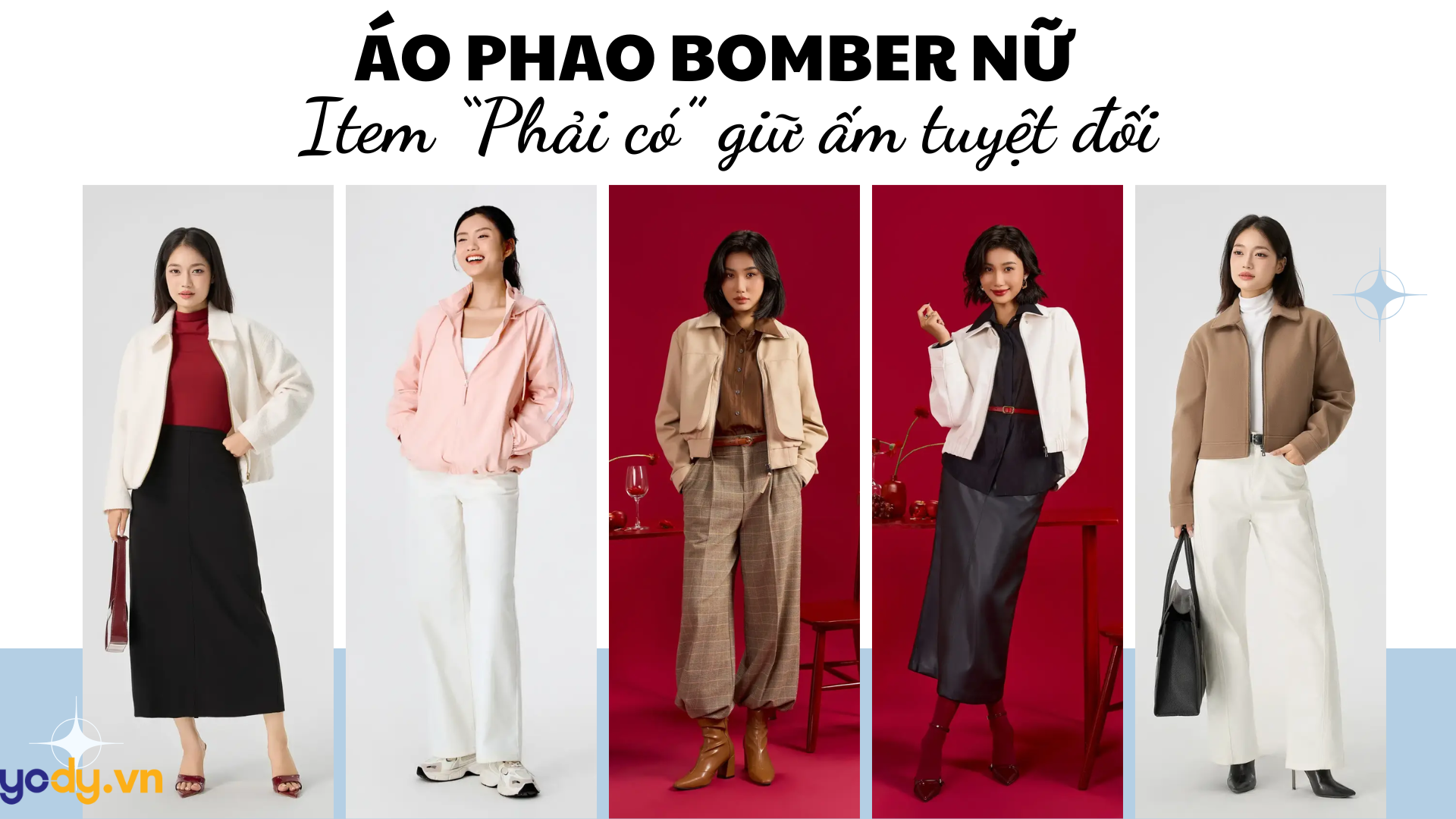 Áo phao bomber nữ: Item “Phải có” giữ ấm tuyệt đối và tạo phong cách thời thượng mùa đông