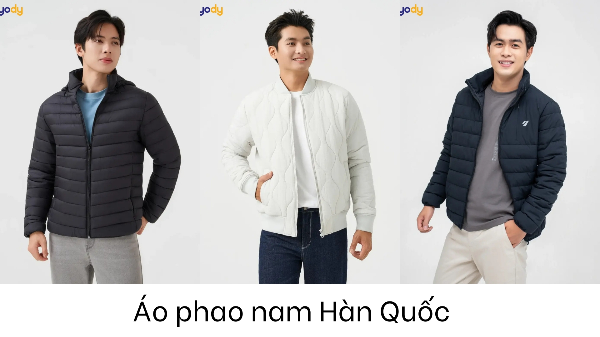 10 Shop áo phao nam Hàn Quốc sành điệu, hợp mốt