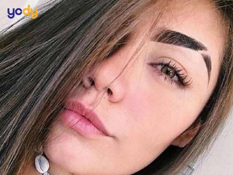 Con đường công danh của phụ nữ lông mày đứt đoạn thường dừng ở mức ổn định