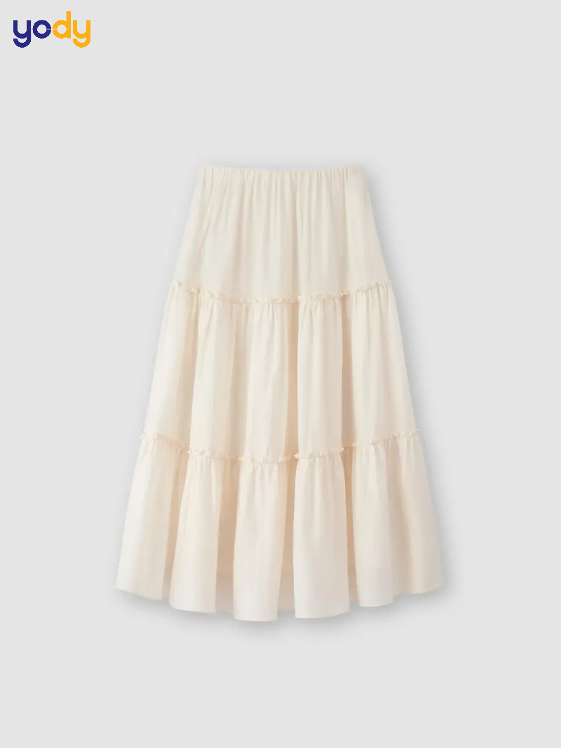 Phối với chân váy midi
