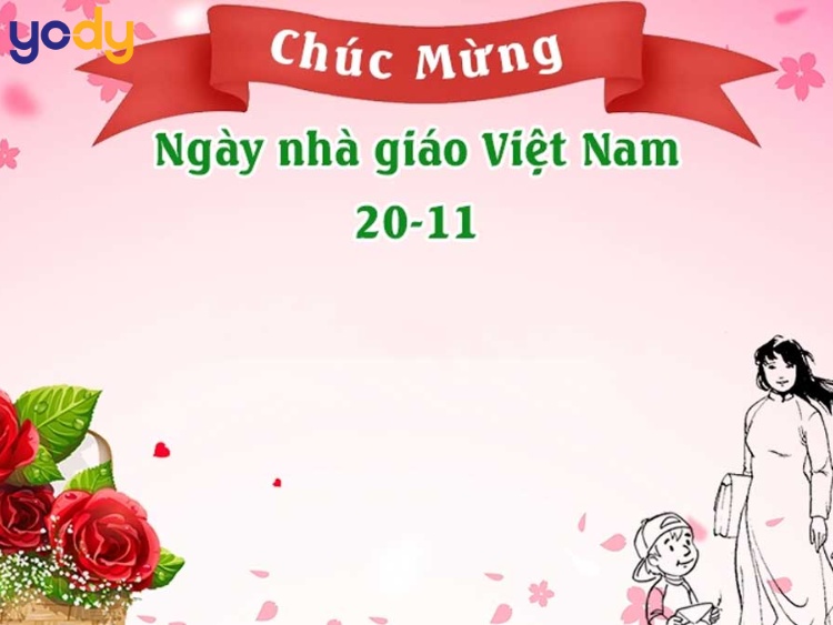 Mẫu thiệp 20/11 đẹp, đơn giản 6