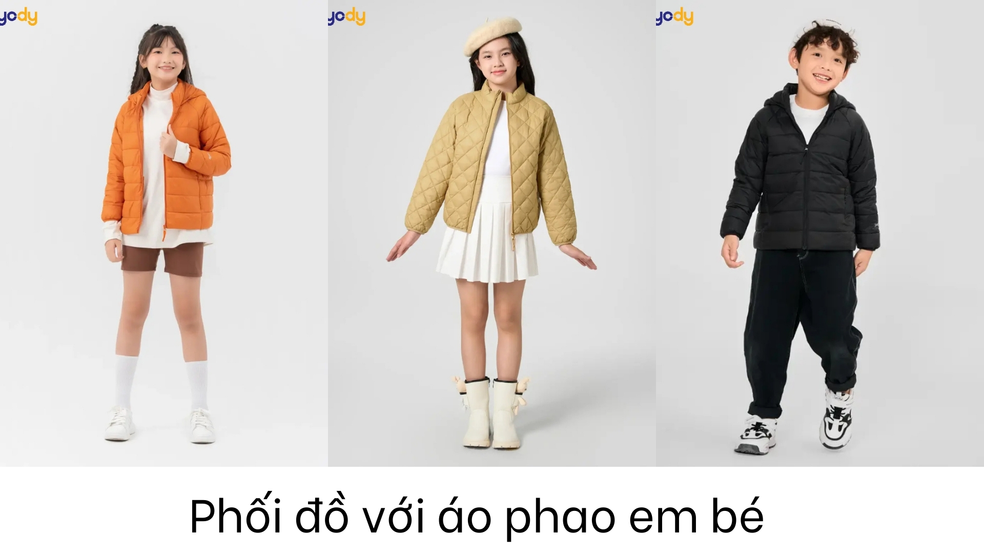 10+ Cách phối đồ với áo phao em bé siêu đáng yêu, thời trang