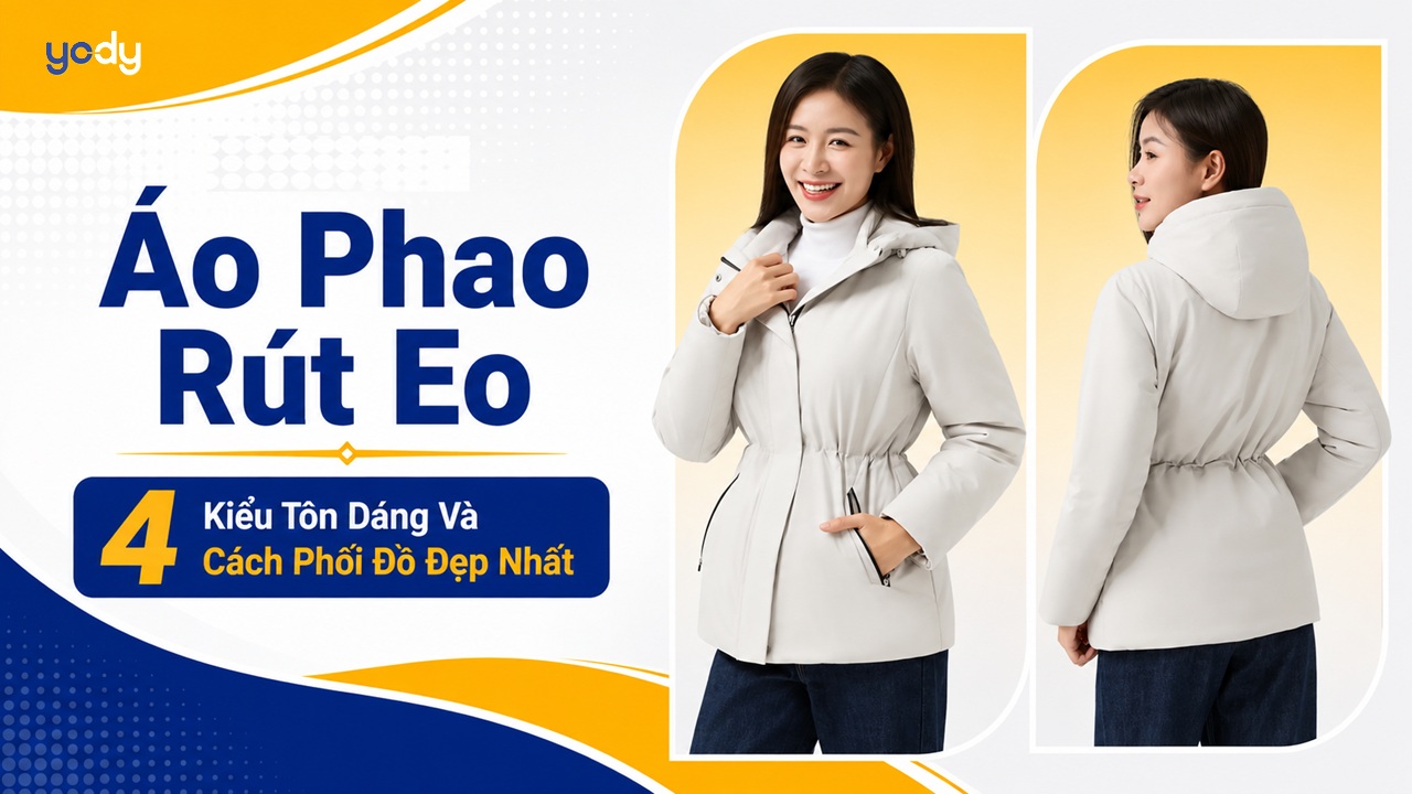 Bài viết - Áo Phao Rút Eo: 4 Kiểu Tôn Dáng Và Cách Phối Đồ Đẹp Nhất