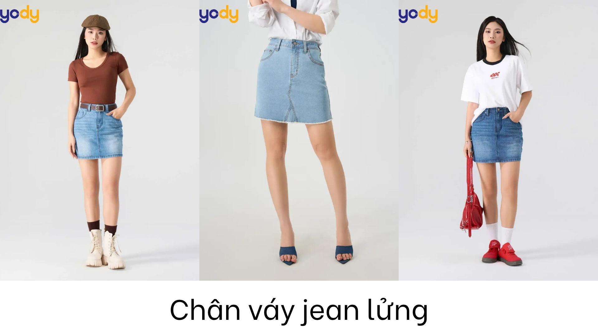 Bài viết - TOP 10 shop bán chân váy jean lửng hack dáng, thời trang