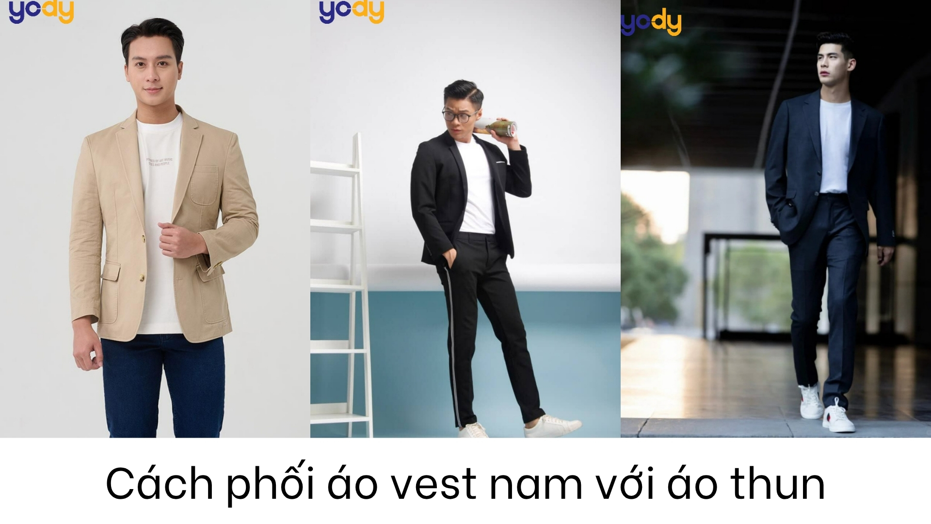 Bài viết - Gợi ý 10 cách phối áo vest nam với áo thun bảnh bảo như idol Hàn Quốc