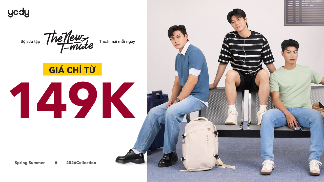 Bài viết -  BST THE NEW T-MATE - THOẢI MÁI LÀ CHÍNH MÌNH 