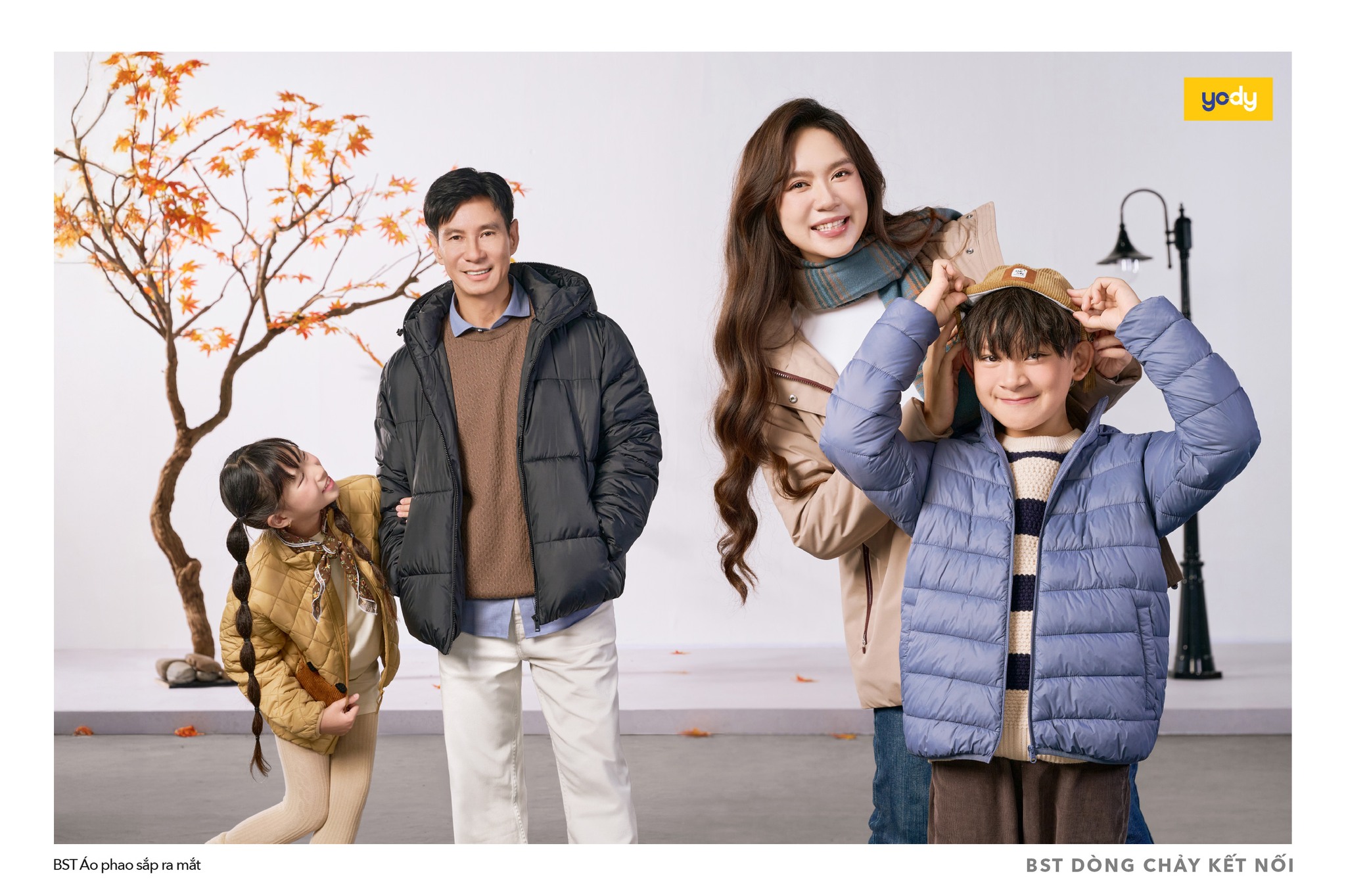 Bộ sưu tập thu đông 2025 Yody in life AW25