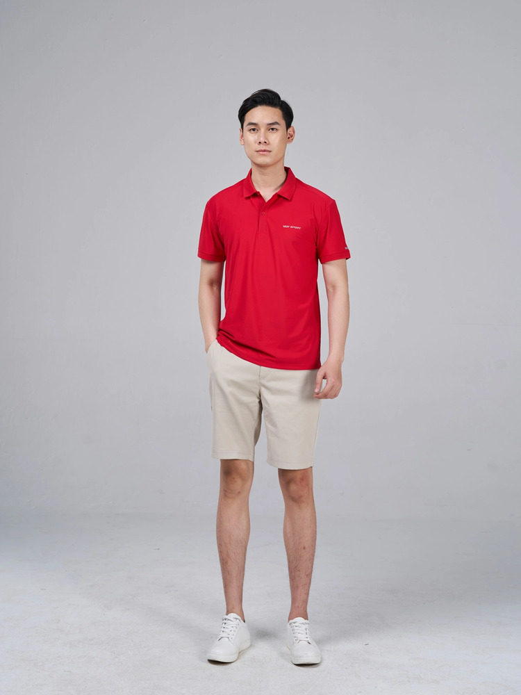 Ưu điểm của các mẫu áo polo đỏ đô