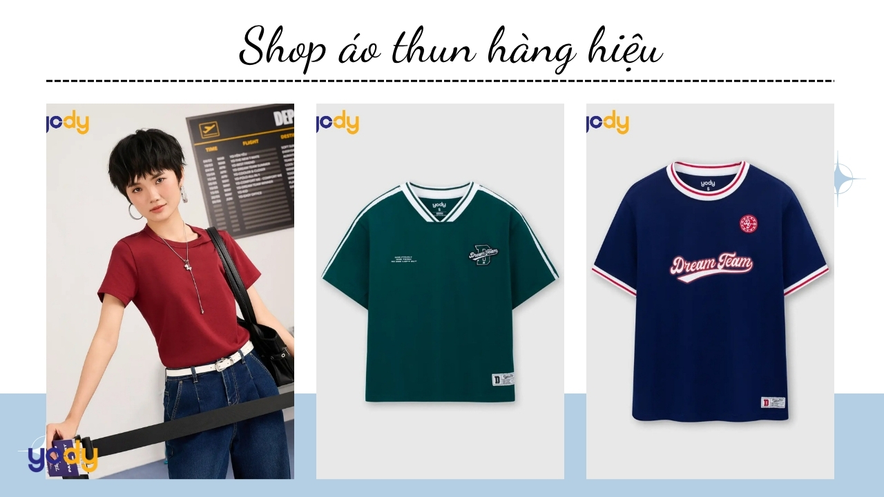 Bài viết - Gọi tên 10 shop áo thun nữ hàng hiệu, chất lượng hiện nay