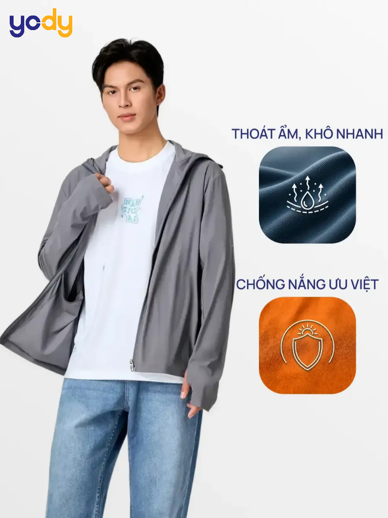 Áo chống nắng YODY