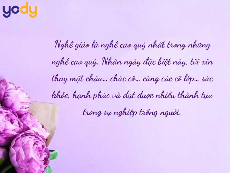 Mẫu thiệp 20/11 kèm lời chúc ý nghĩa 4