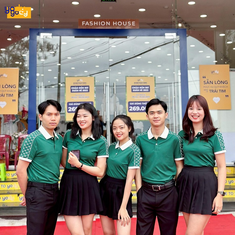 Mẫu set đồng phục đa năng