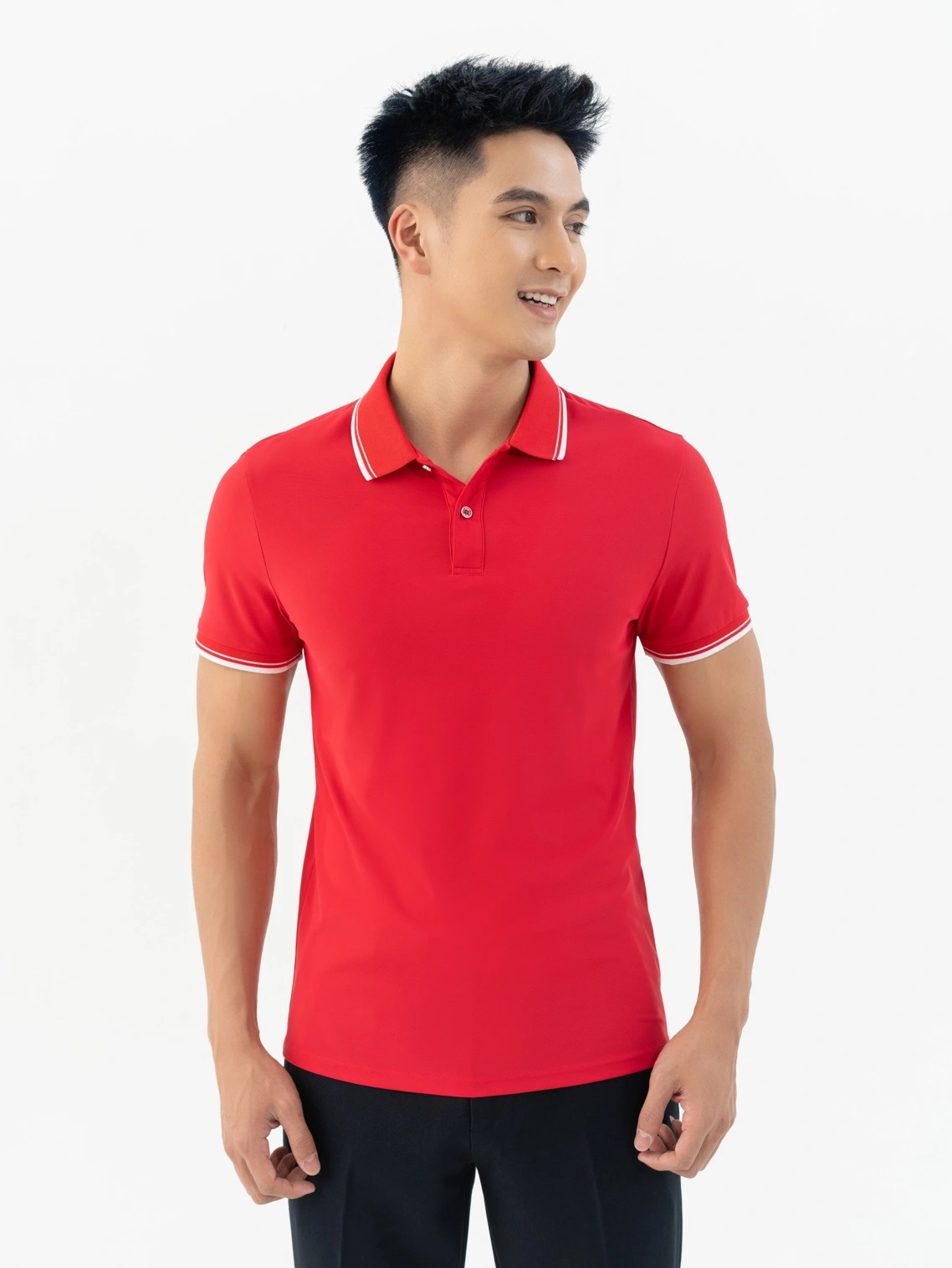 Áo Polo kiểu dáng Slim-Fit