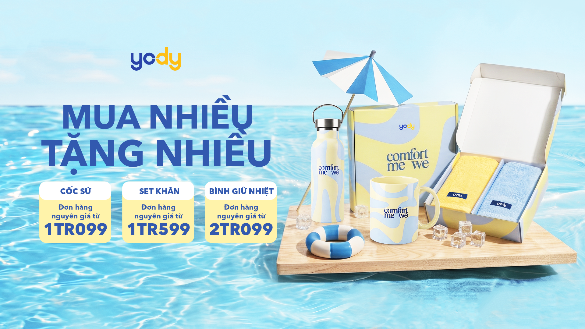 Đại tiệc mua nhiều tặng nhiều cùng YODY - Săn quà giới hạn