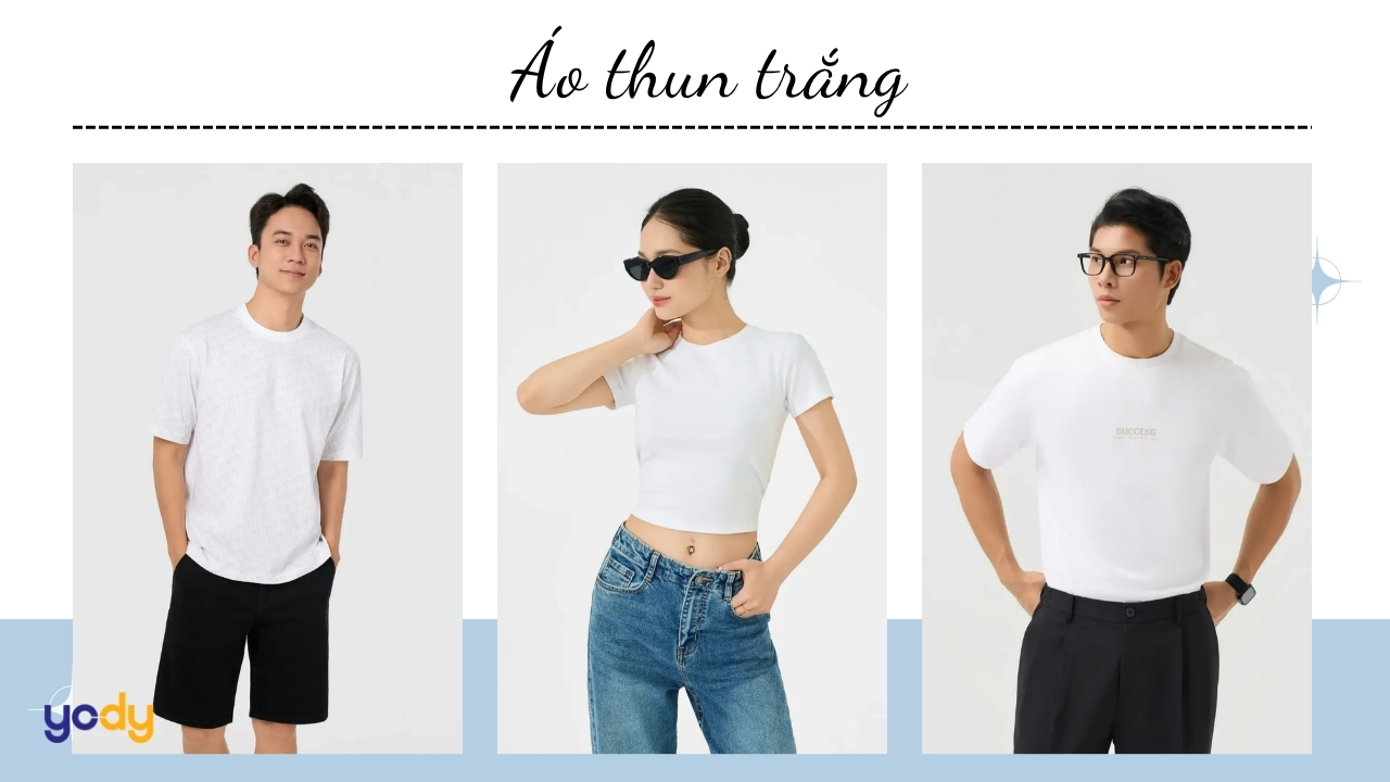 Bài viết - Áo thun trắng: Must-have-item trong tủ đồ của mọi người