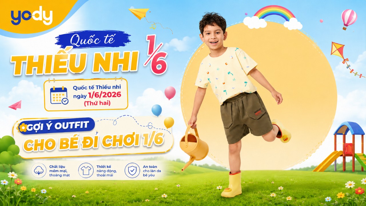Quốc tế Thiếu nhi ngày mấy? Gợi ý outfit cho bé đi chơi 1/6