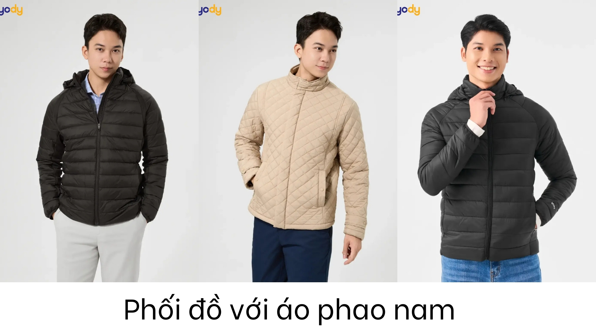 Phối đồ với áo phao nam: 15 cách phối siêu ấm, siêu đẹp cho mùa đông